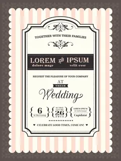 植物花纹装饰与边框背景