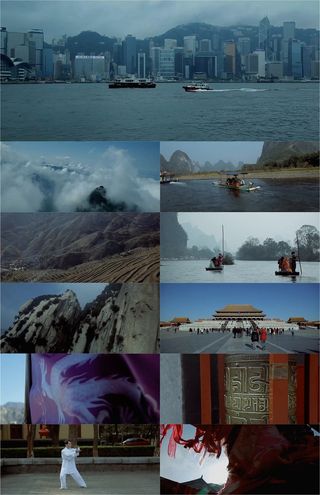 中国香港桂林北京上海陕西城市合辑视...