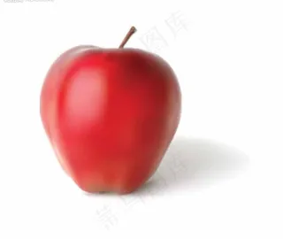 ai绘制的逼真苹果图片