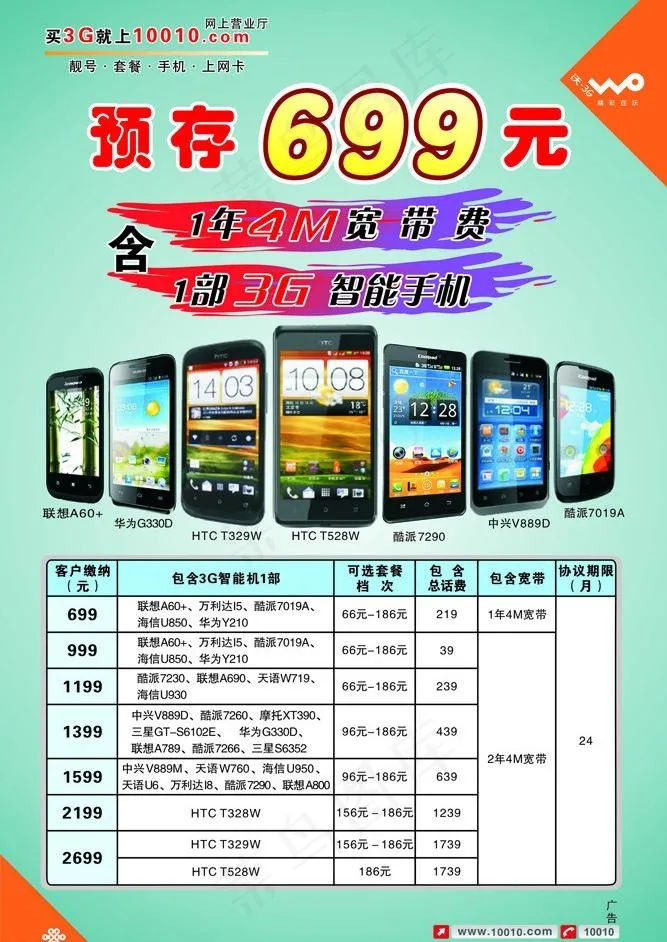 联通图片cdr矢量模版下载