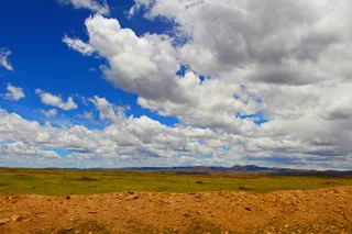 沙漠草原风光背景