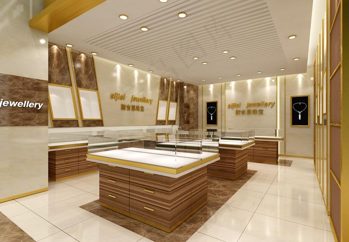珠宝店面设计图片