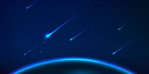蓝色科技感背景素材星点