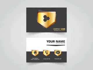 五彩缤纷效果名片