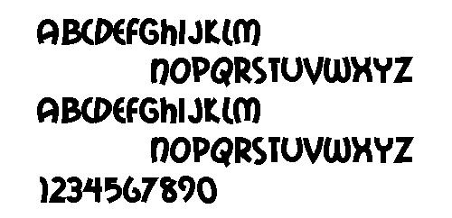 Mailrays 英文字体下载