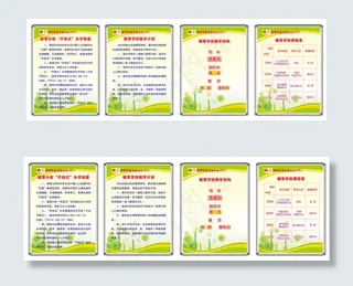 计生制度牌展板