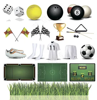 球类运动设计素材