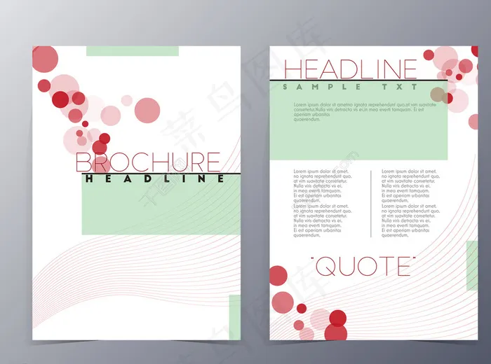 画册设计图片eps,ai矢量模版下载