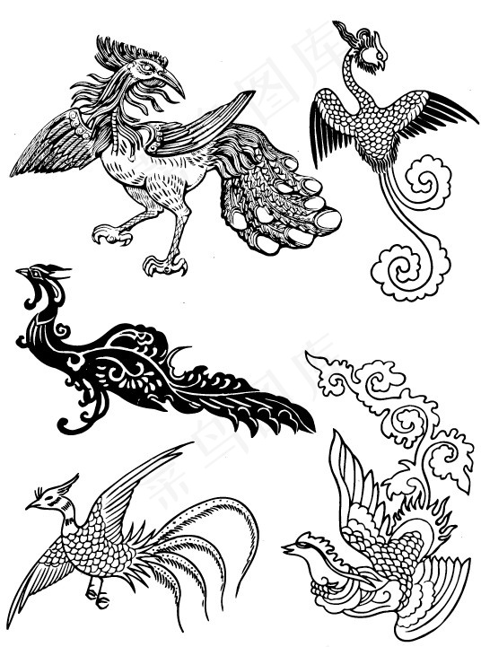 传统吉祥动物纹样3