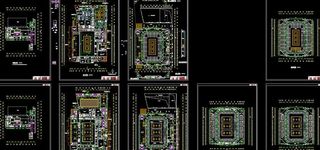 奥运摔跤馆 平面汇总