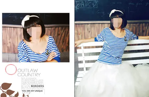 {爱转角}跨页写真模板 {爱转角}跨页写真模板