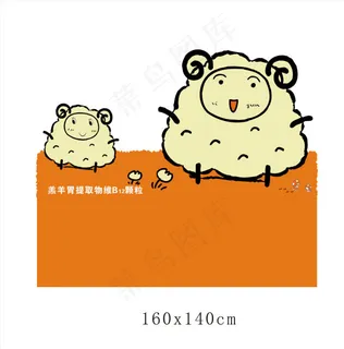 羊妈咪羔羊胃塑板广告设计