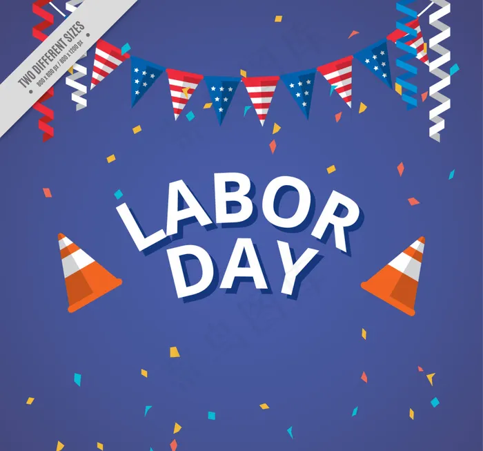 劳动节庆祝背景ai矢量模版下载