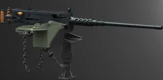 勃朗宁M2重机枪机械模型