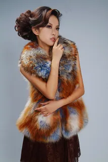皮草服装模特图片 皮草服装模特图片