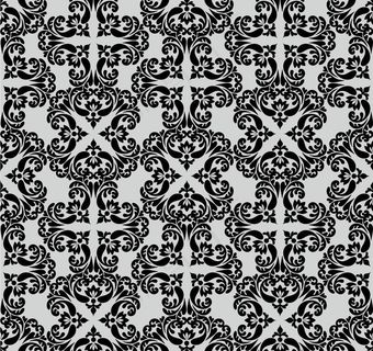 欧式花纹背景图片