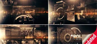 新闻事件报道电视包装AE模板