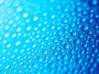 水珠 蓝色水珠图片