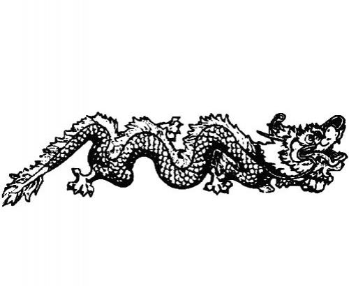 龙矢量剪贴画ai矢量模版下载
