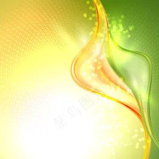 绿色背景矢量图