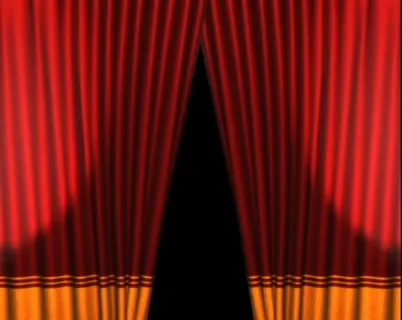 红色幕布视频素材