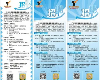 招聘展板图片