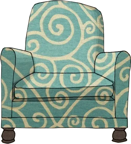 沙发椅欧式素材分层免扣大图