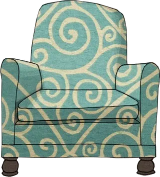 沙发椅欧式素材分层免扣大图