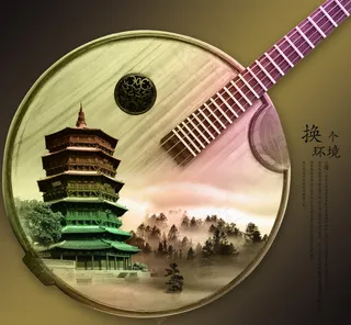 古韵风格psd源文件素材