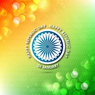 黄色背景矢量图