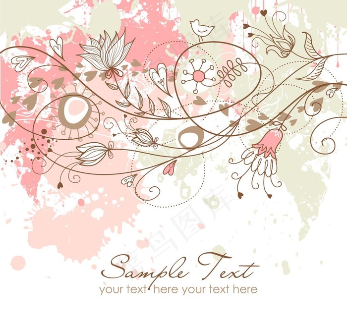 欧式传统花纹图片