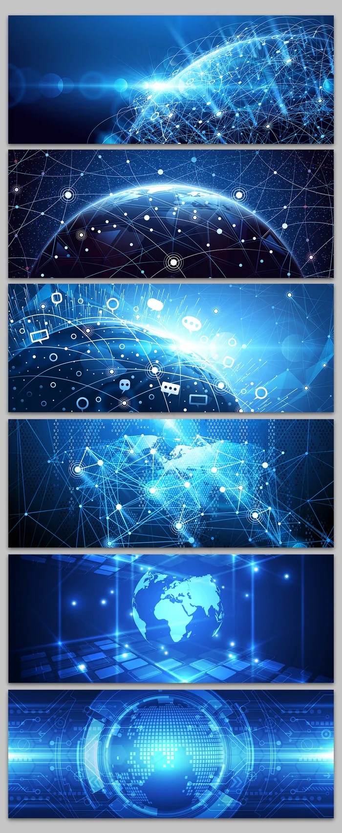 科技粒子互联网背景商务素材