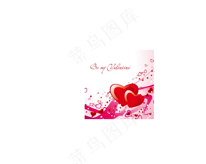 情人节心形背景矢量图下载eps,ai矢量模版下载