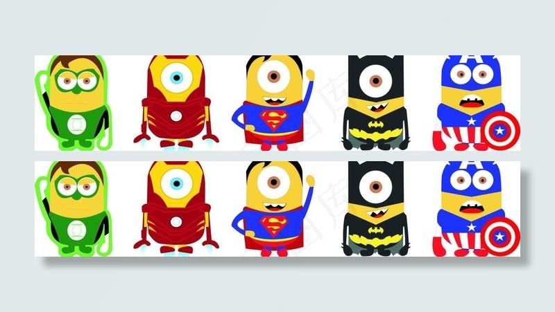 卡通公仔超人图片