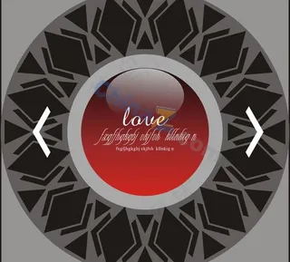 圆形图案矢量素材