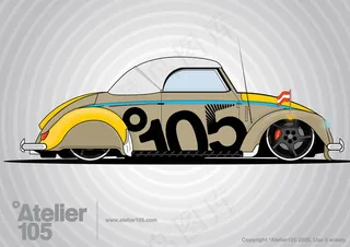 大众甲壳虫的图形