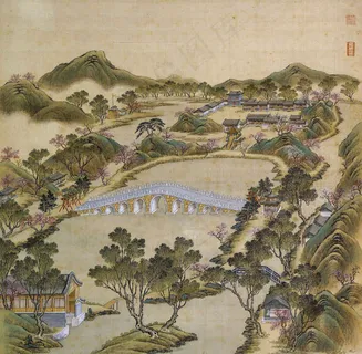 圆明园国画 圆明园国画