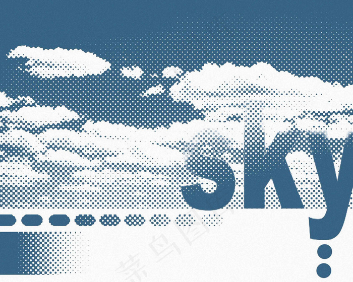 天空斑点背景