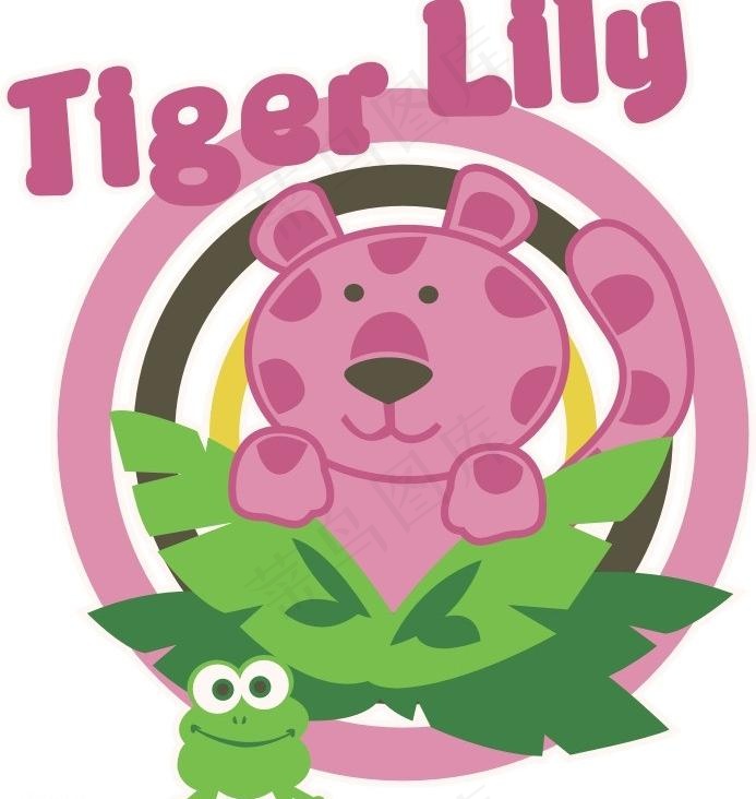 小老虎图片cdr矢量模版下载