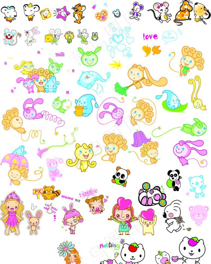 卡通图案图片