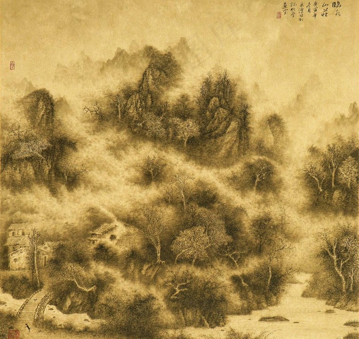 水墨山水图片
