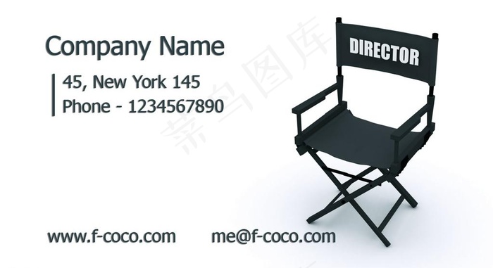 行业名片设计图片