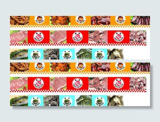 超市生鲜形象画图片