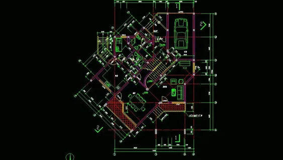 姆岭别墅园别墅一层平面图图片