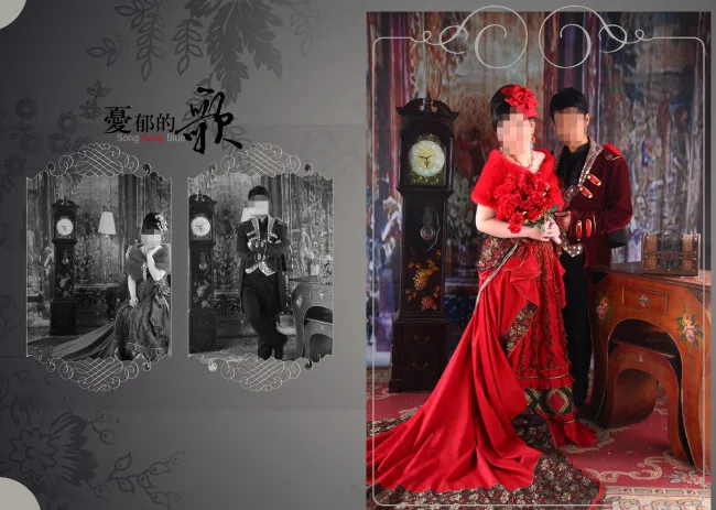 中国风婚纱模板(4803X3425(DPI:200))psd模版下载