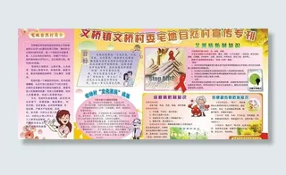 艾滋病版报图片