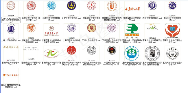 校徽图案cdrcdr矢量模版下载