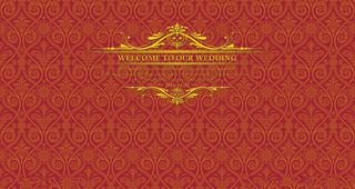 红色+金色婚礼背景图片1.zip