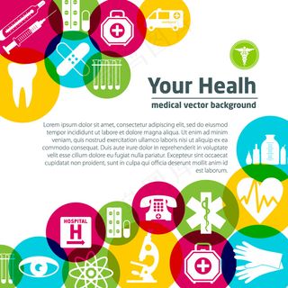 绿色背景矢量图