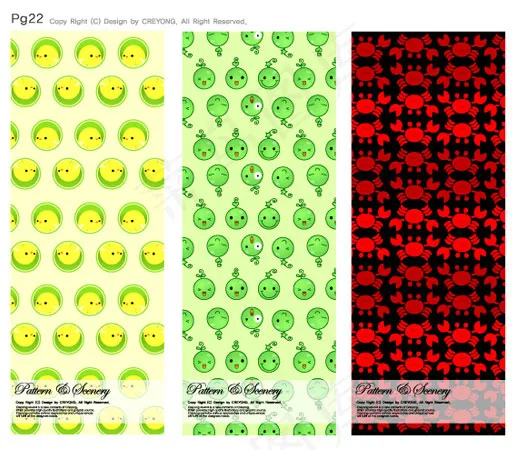 可爱背景系列矢量素材-8ai矢量模版下载